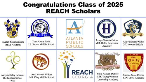 Class of 2025 REACH Scholarship recipients Class of 2025 REACH Scholarship recipients